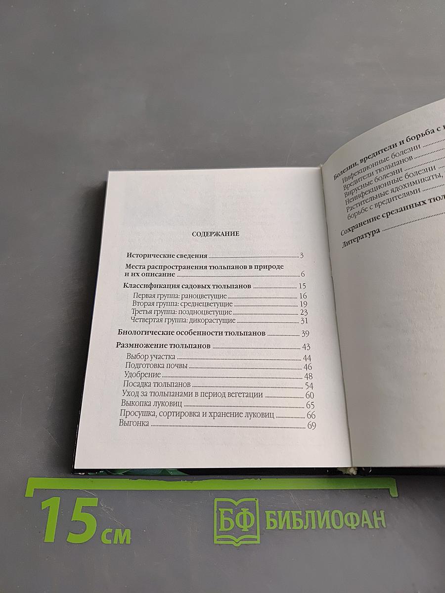 Тюльпаны. Выращивание и уход