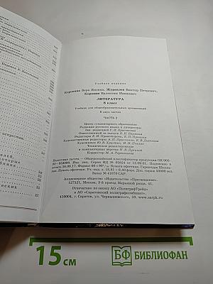 Литература. 8 класс. Часть 2