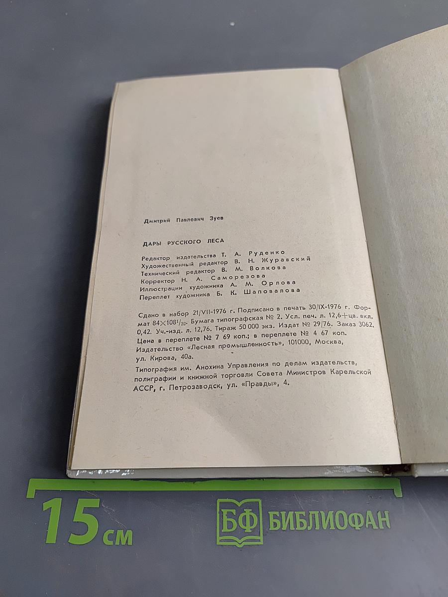 Дары русского леса