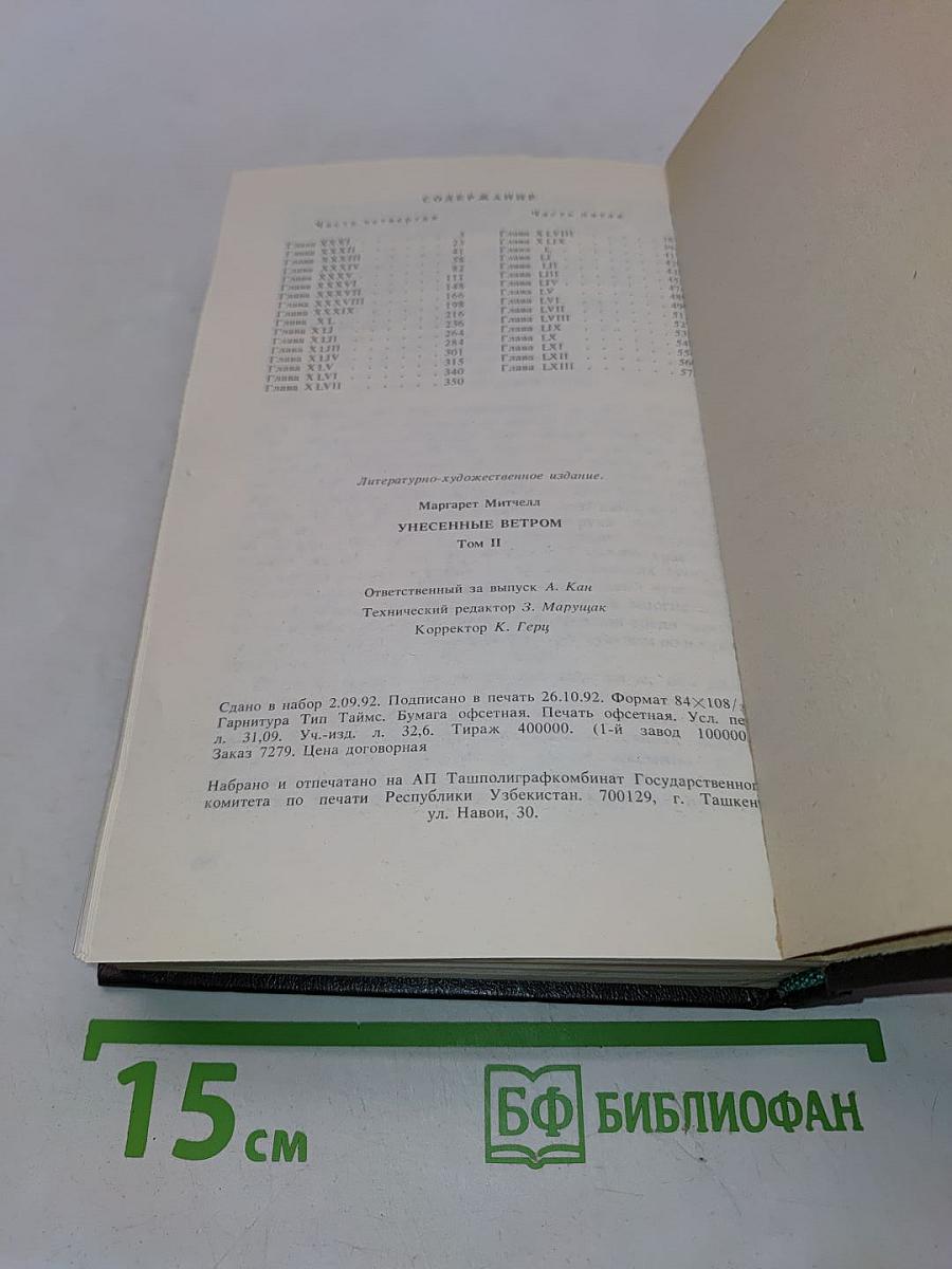 Унесенные ветром. Том II