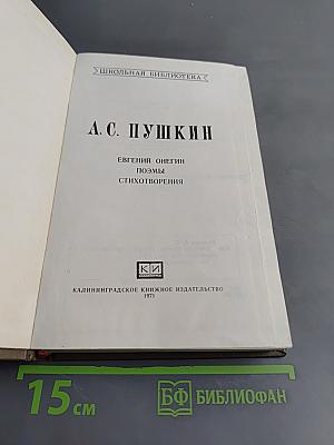 Евгений Онегин. Поэмы. Стихотворения
