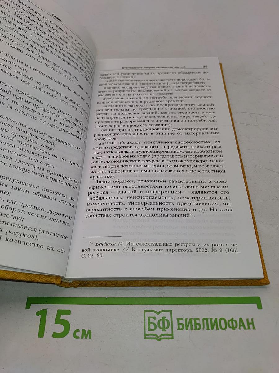 Институты миниэкономики знаний
