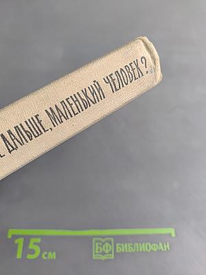 Что же дальше, маленький человек?