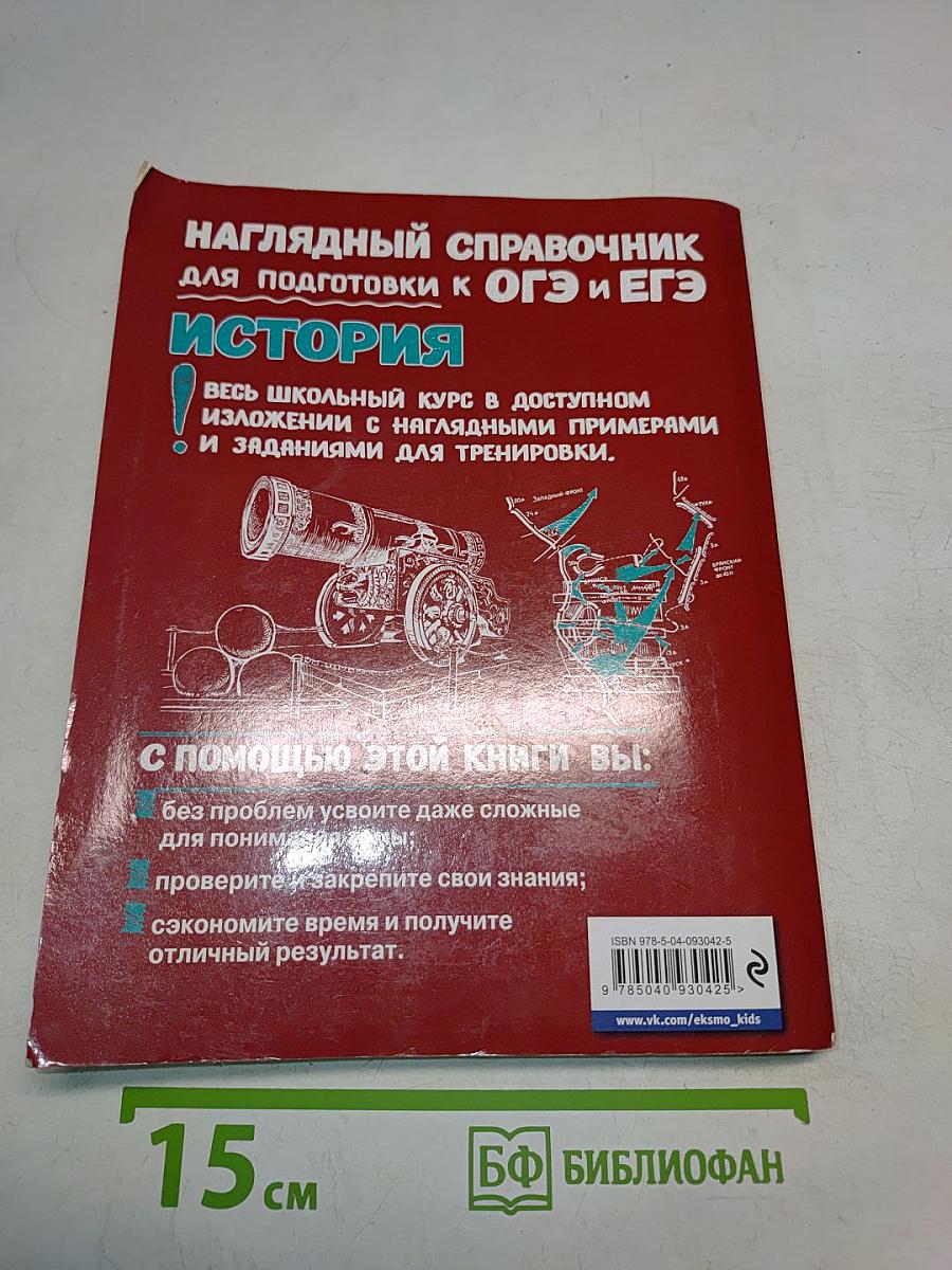 Наглядный справочник для подготовки к ОГЭ и ЕГЭ. История