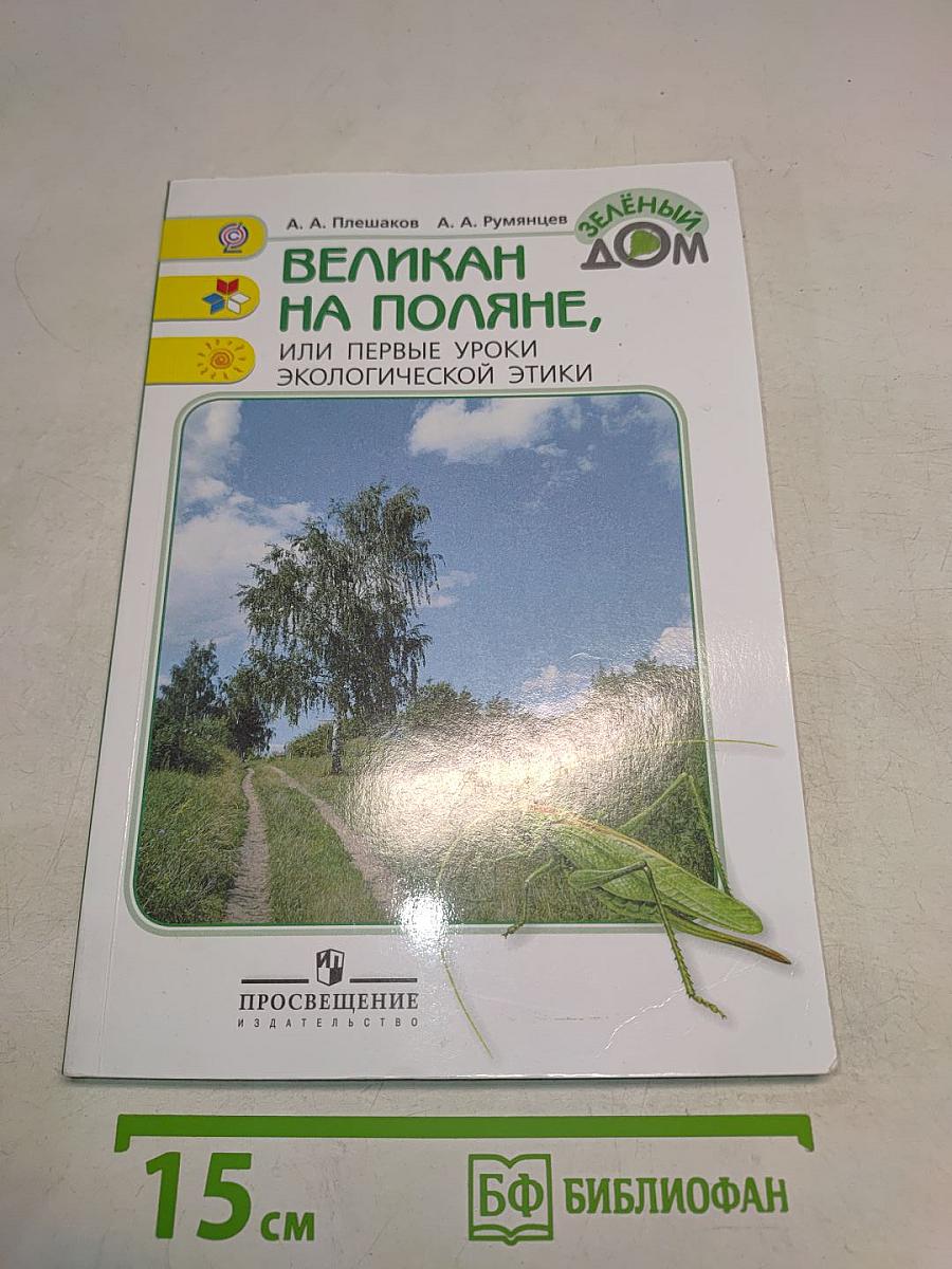 Великан на поляне, или первые уроки экологической этики. Книга для учащихся начальных классов. 5-е издание