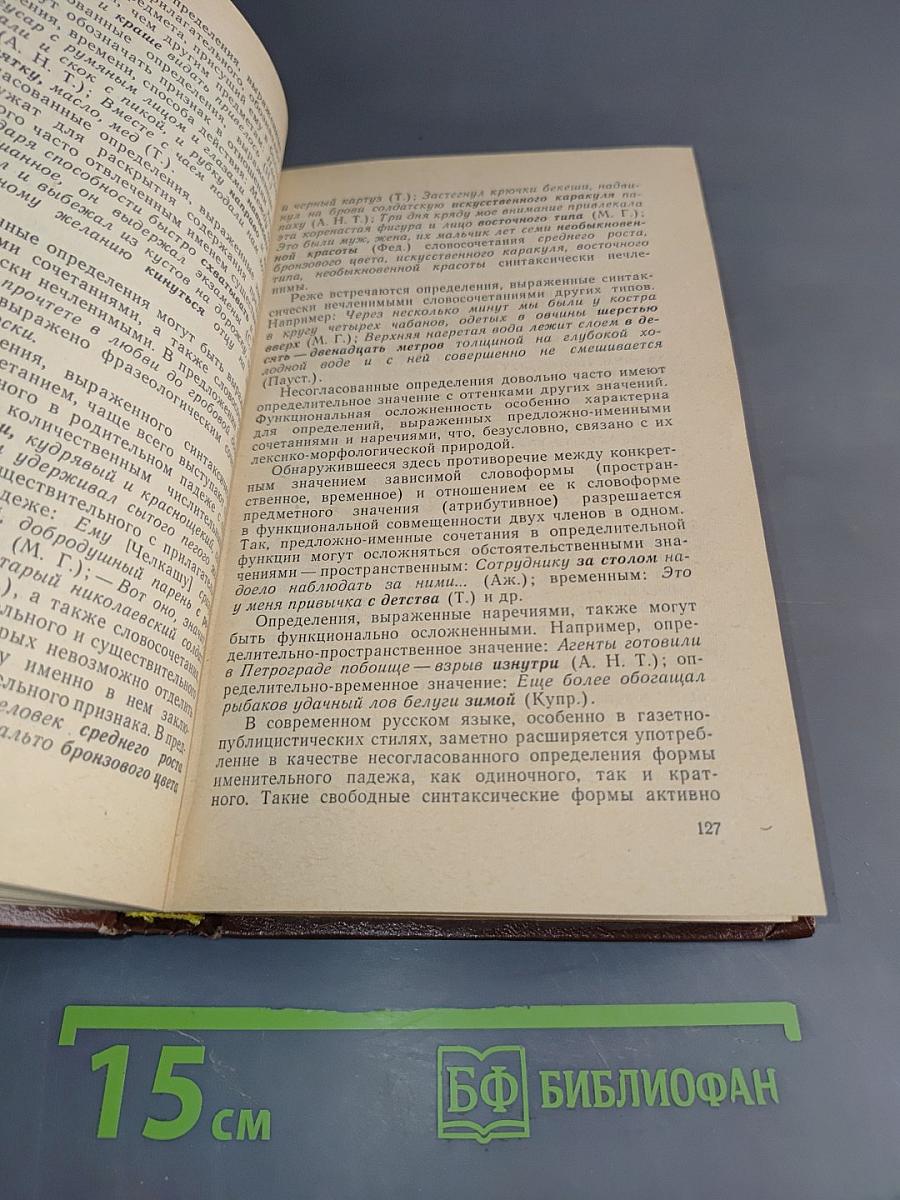Синтаксис современного русского языка
