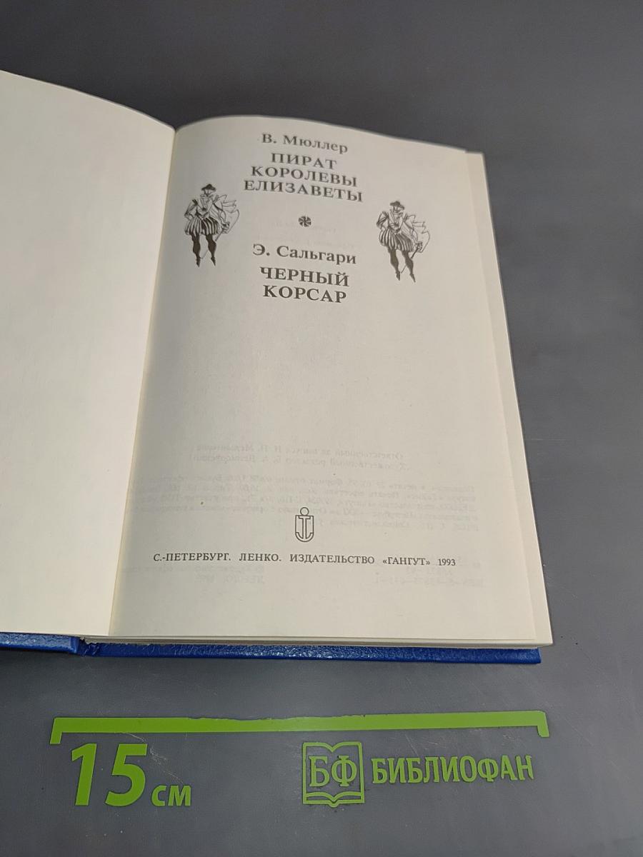 Пират королевы Елизаветы. Черный корсар
