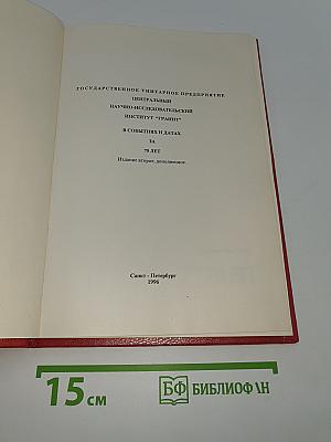 ЦНИИ Гранит в событиях и датах