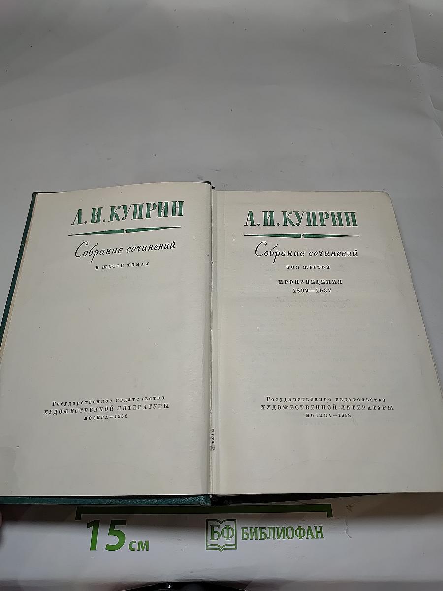 Собрание сочинений. Том шестой