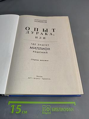 Опыт дурака, или Где зимует миллион решений
