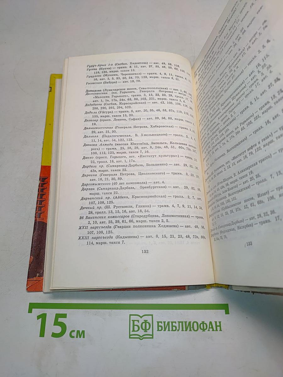 Ташкент. Краткий путеводитель-справочник