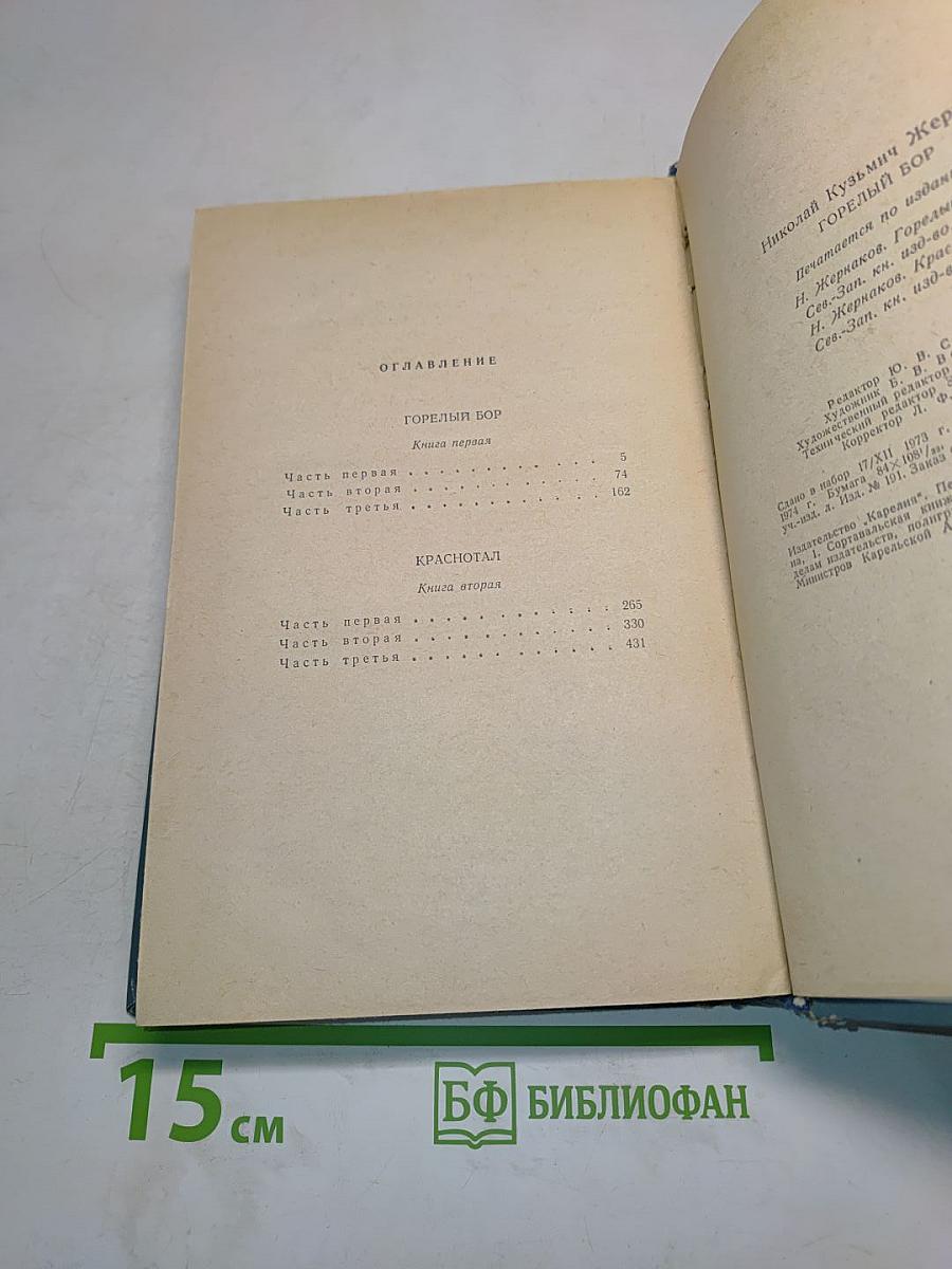 Горелый бор