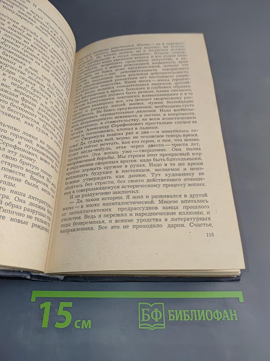 Воспоминания современников об А.С. Серафимовиче