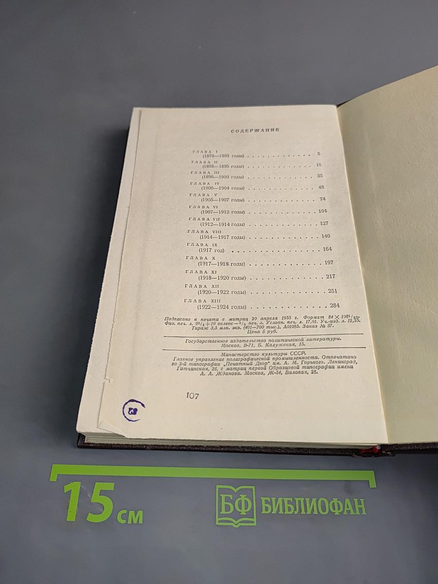 Ленин Владимир Ильич. Краткая биография