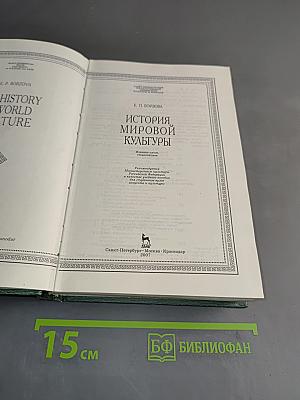 История мировой культуры
