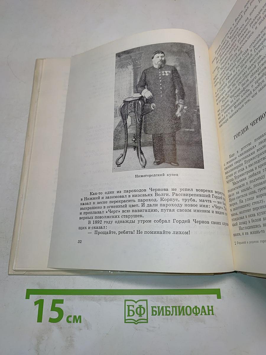 М. Горький в родном городе