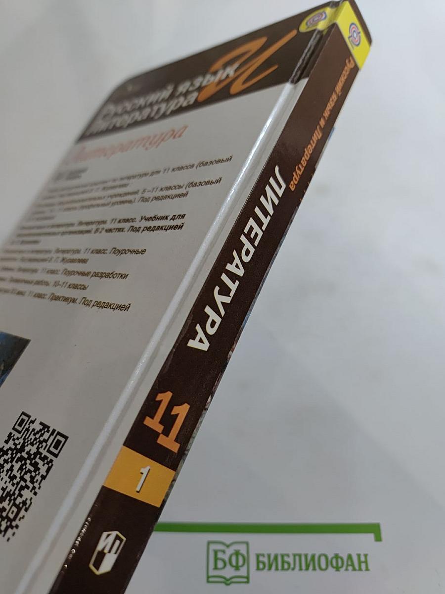 Русский язык и литература. 11 класс. Базовый уровень. Часть 1
