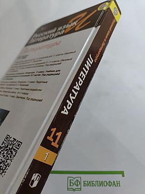 Русский язык и литература. 11 класс. Базовый уровень. Часть 1