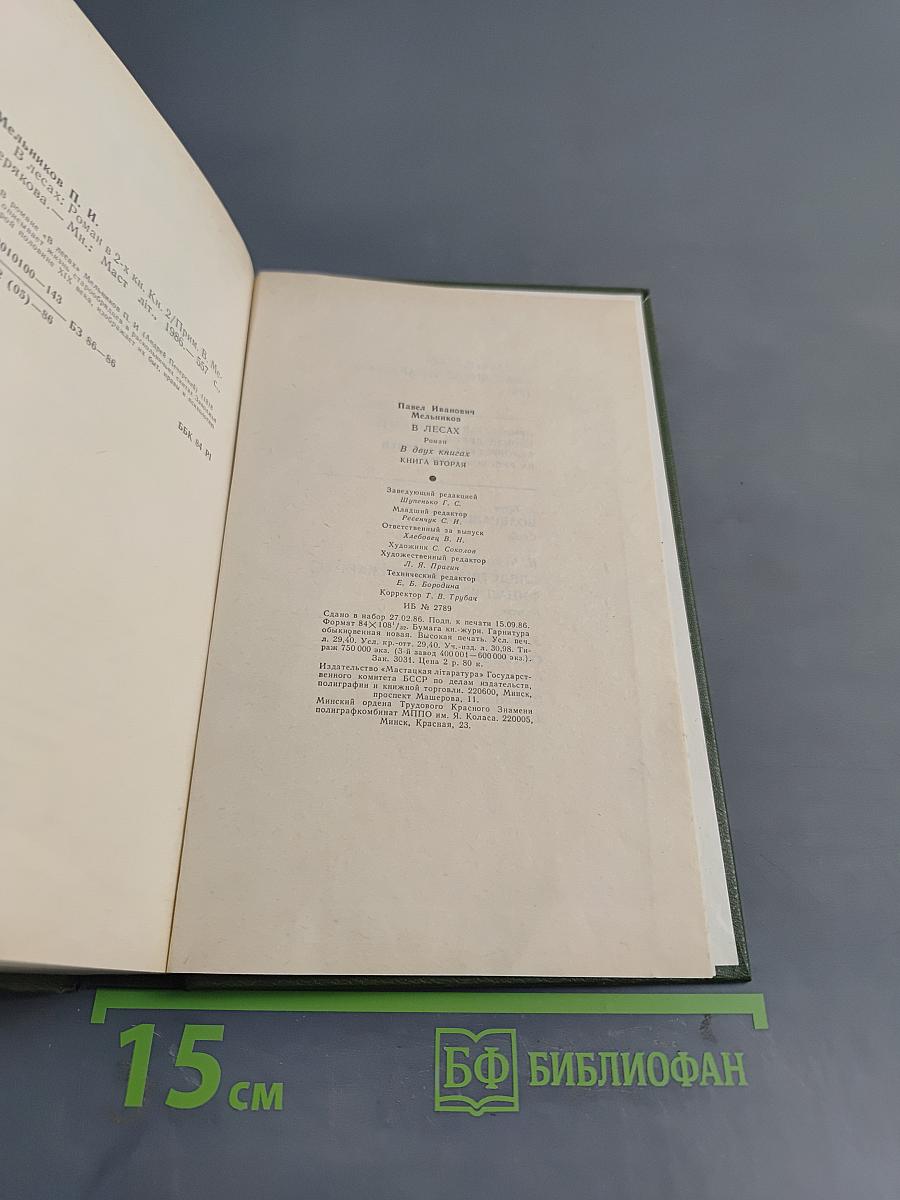 Андрей Печерский. В лесах. Книга вторая