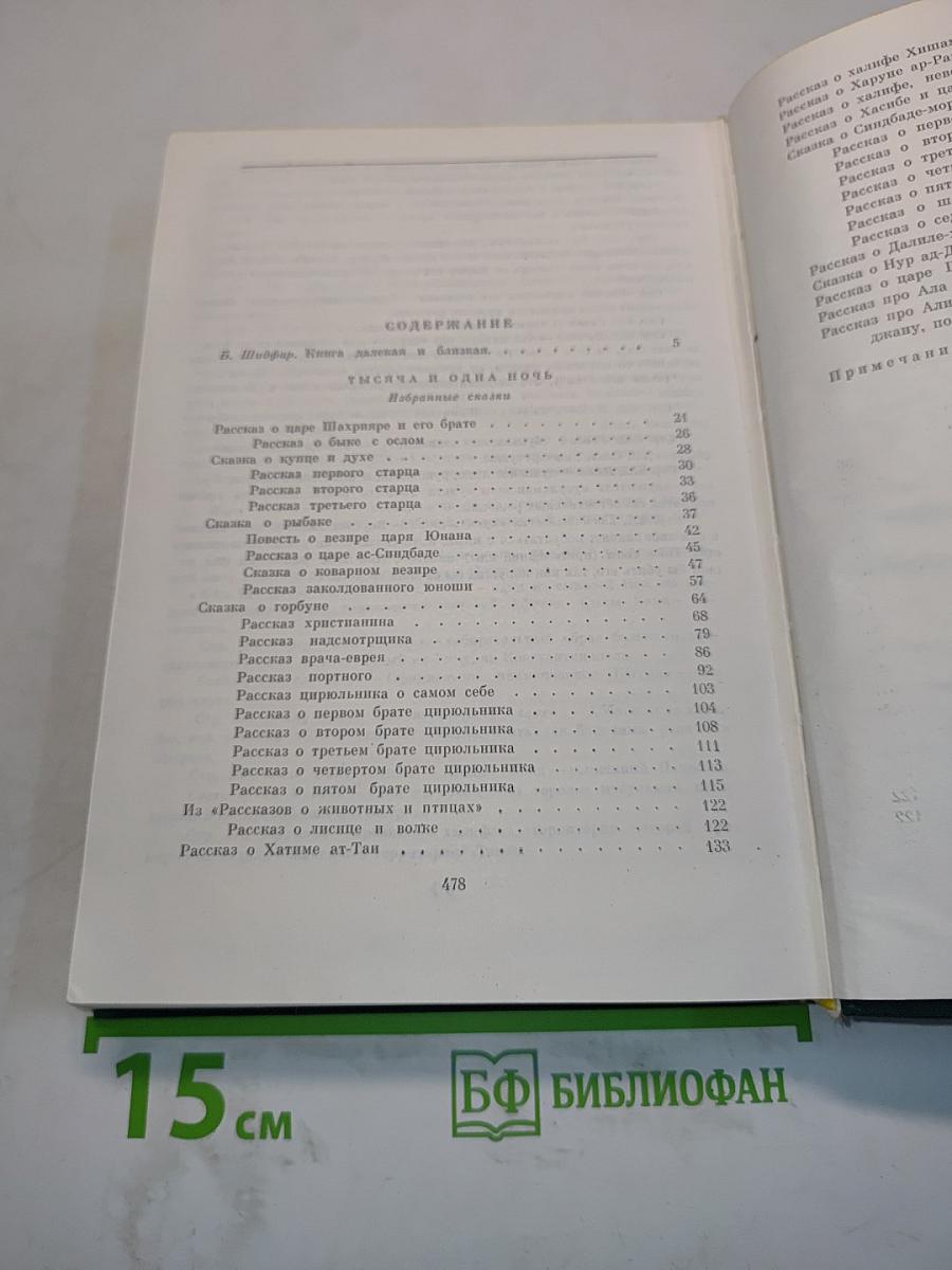 Тысяча и одна ночь (Избранные сказки)