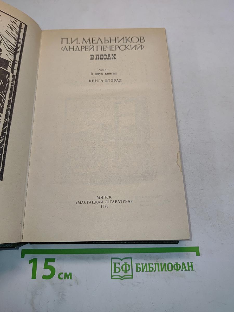 Андрей Печерский. В лесах. Книга вторая