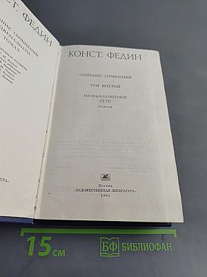 Собрание сочинений. Том шестой. Необыкновенное лето. Роман