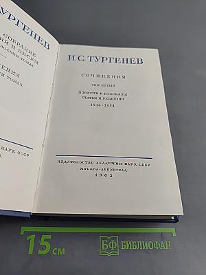 Сочинения. Том пятый. Повести и рассказы. Статьи и рецензии. 1844-1854