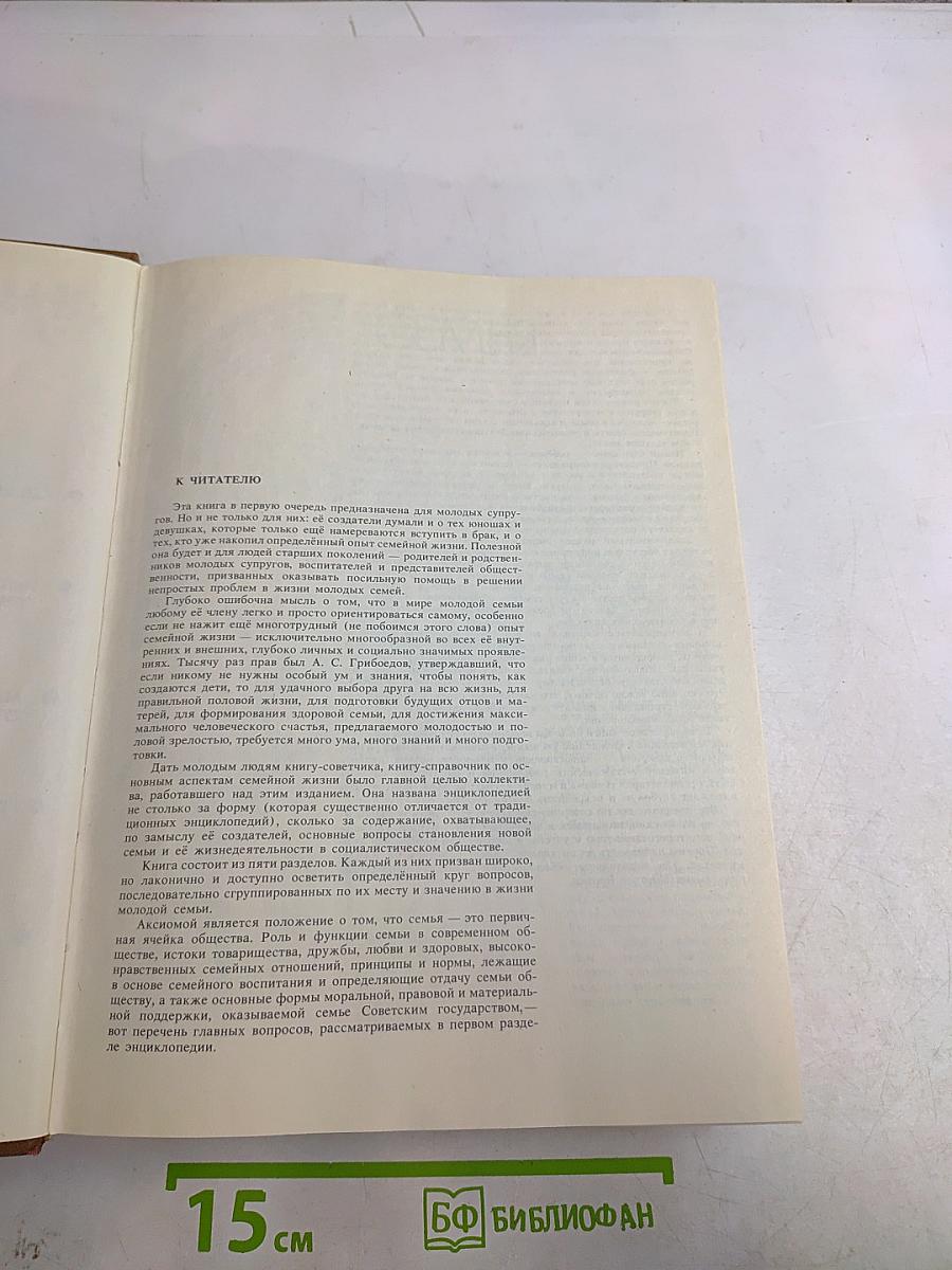 Энциклопедия молодой семьи