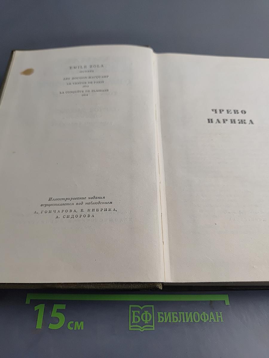 Собрание сочинений. Том четвертый. Ругон-Маккары. Чрево Парижа. Завоевание Плассана