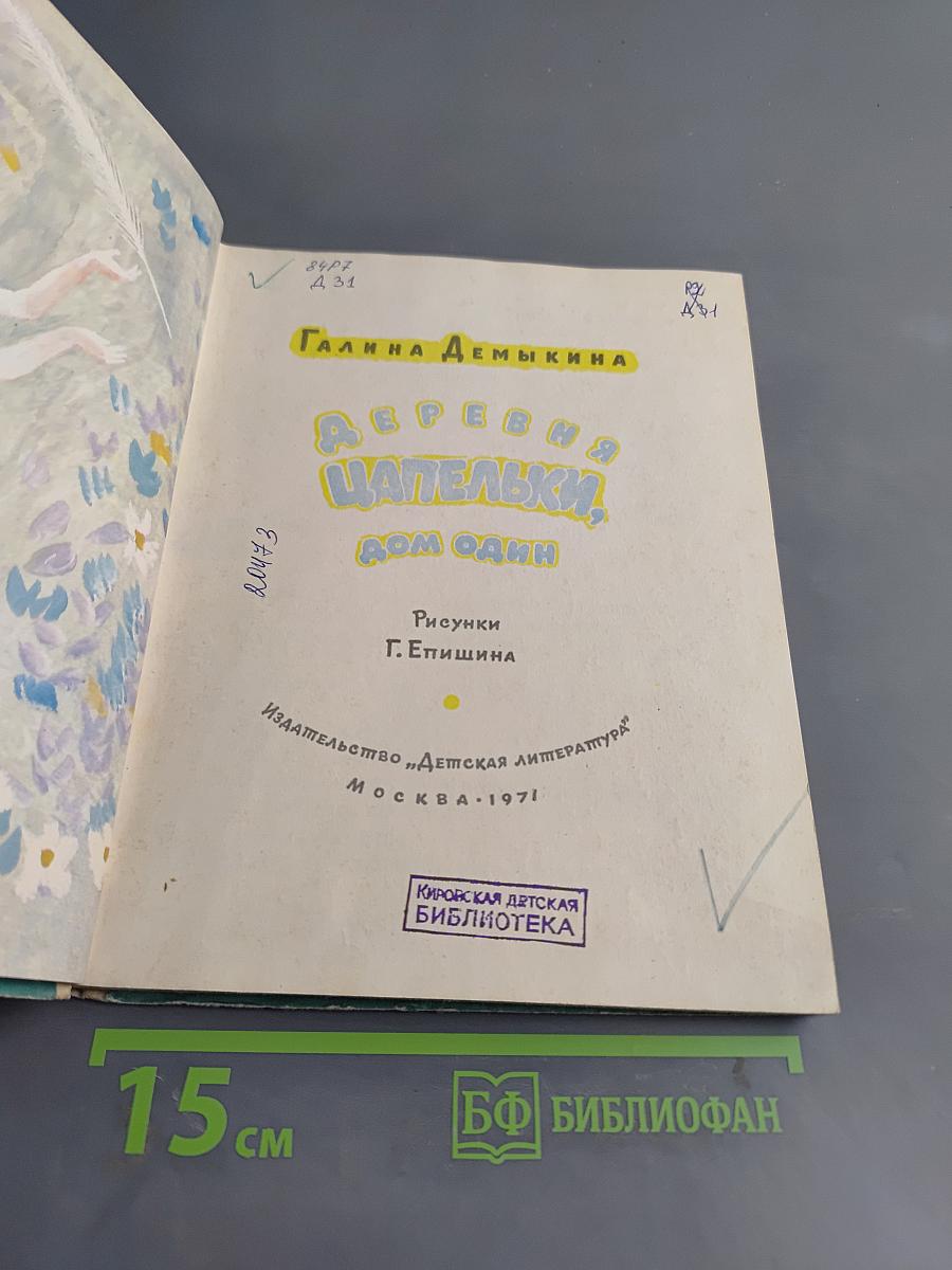 Деревня цапельки, дом один