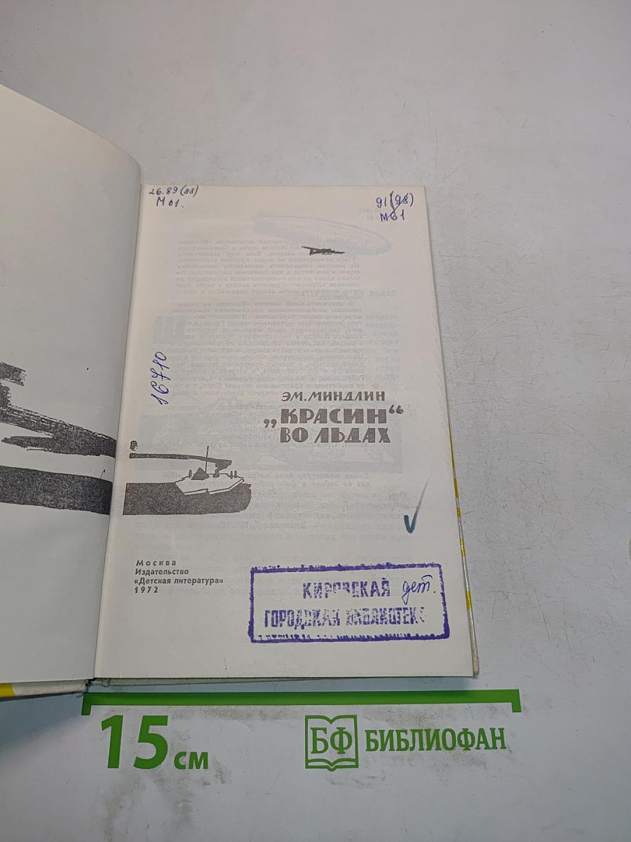 «Красин» во льдах