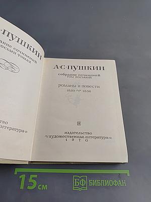 Собрание сочинений в восьми томах. Том восьмой. Романы и повести