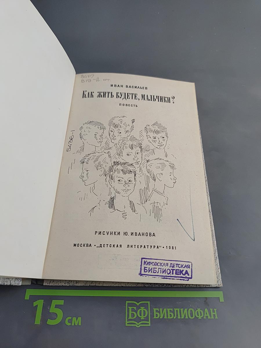 Как жить будете, мальчики?