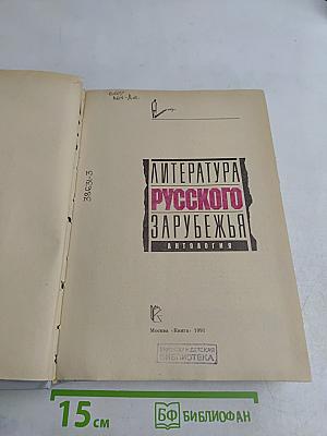Литература русского зарубежья. Том 2