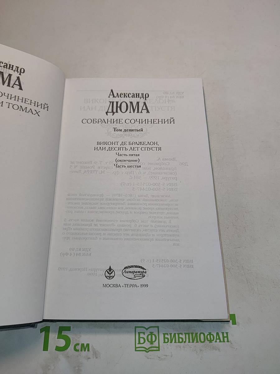 Виконт де Бражелон, или Десять лет спустя. Том девятый
