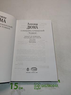 Виконт де Бражелон, или Десять лет спустя. Том девятый