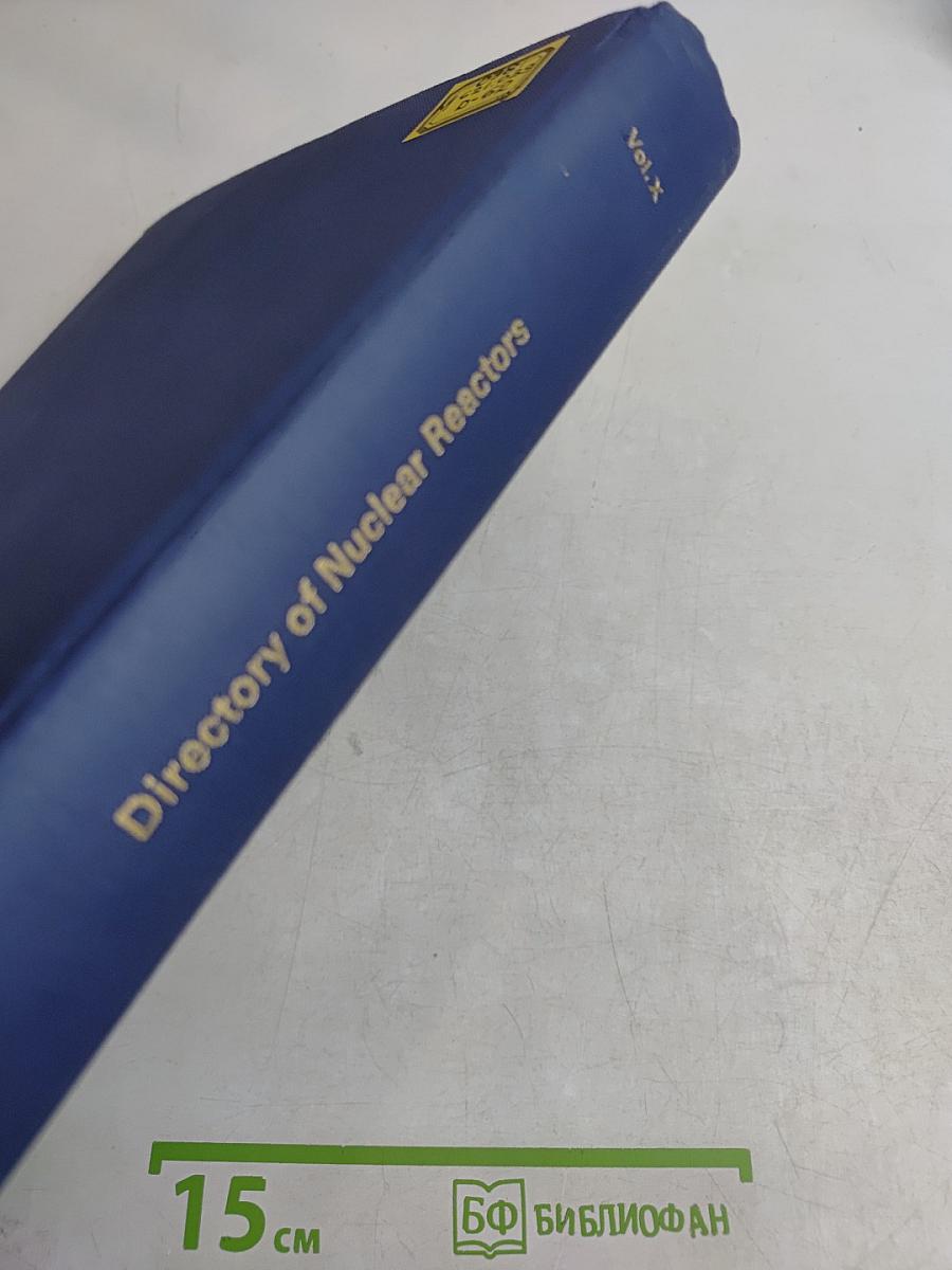 Directory of Nuclear Reactors, Vol. X: Power and Research Reactors