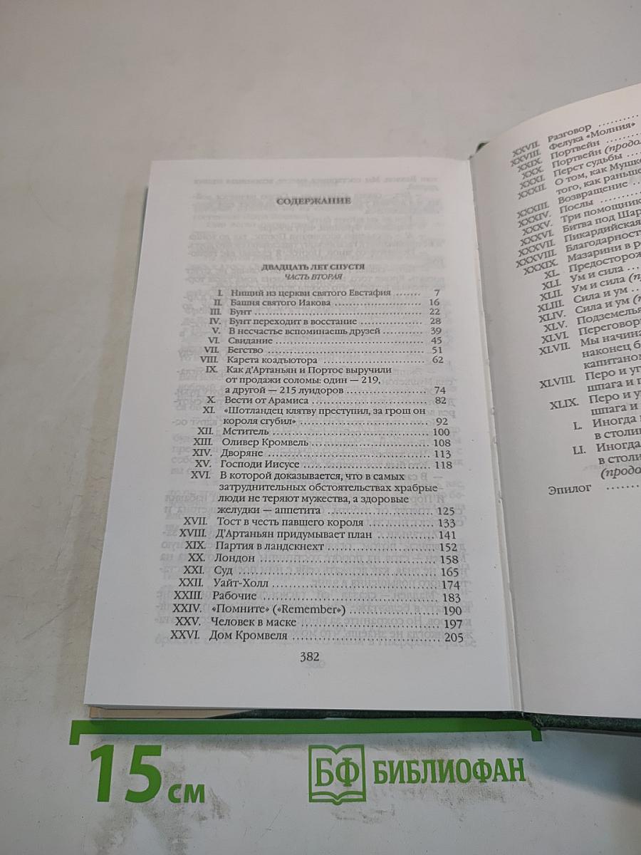 Двадцать лет спустя. Часть вторая