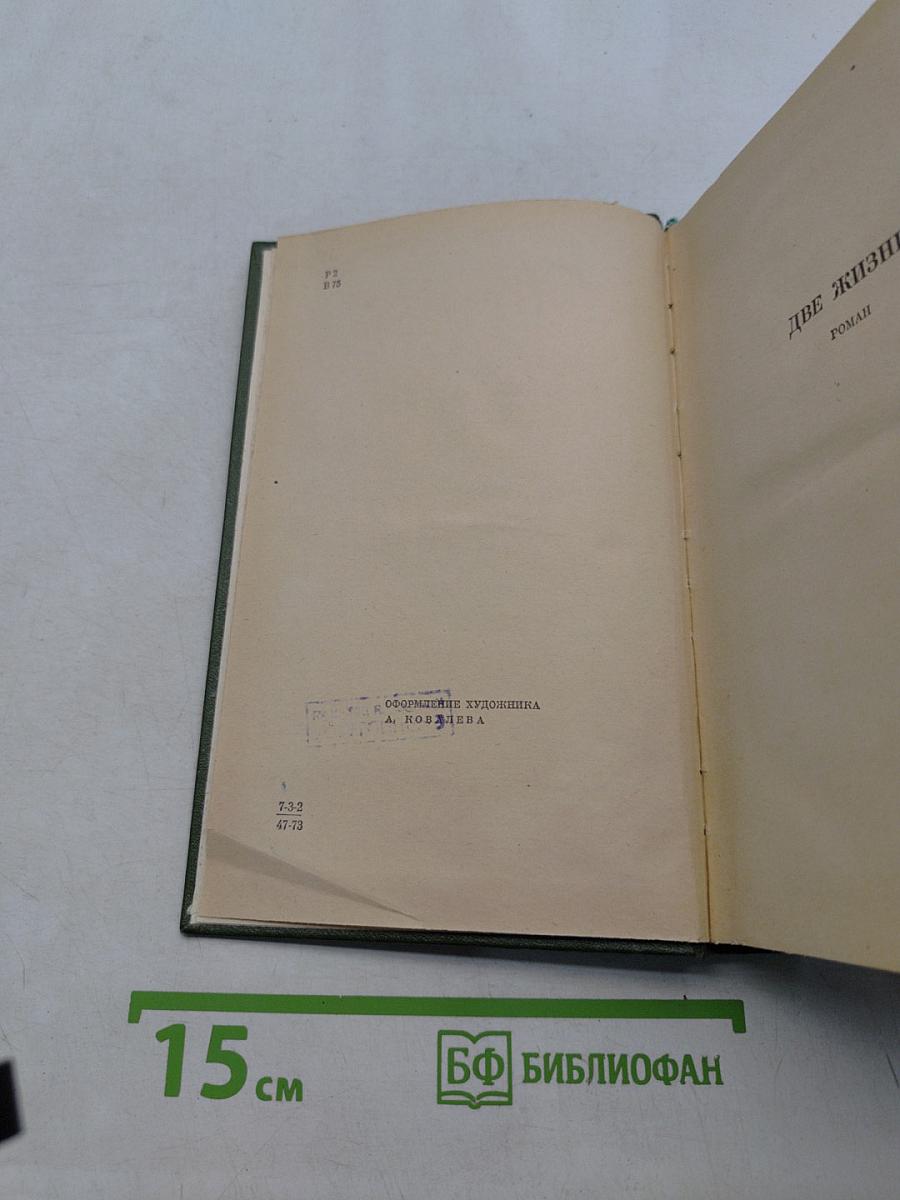 Избранное в двух томах. Том 2. Две жизни. Роман. Рассказы
