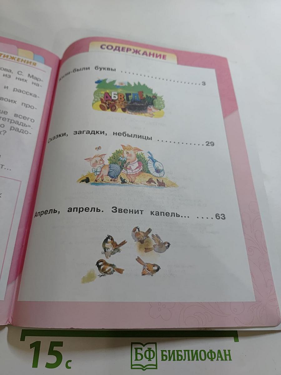 Литературное чтение. 1 класс. Часть 1