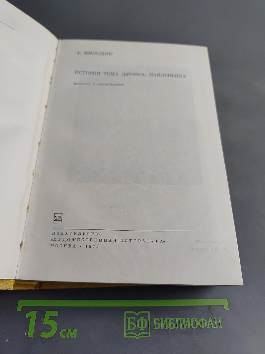 История Тома Джонса, найденыша