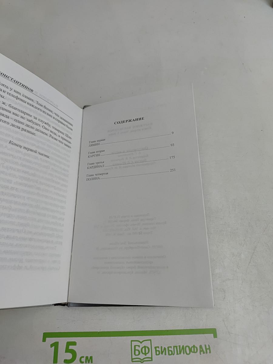 Наружное наблюдение. Ребус. Книга 2. Часть 1