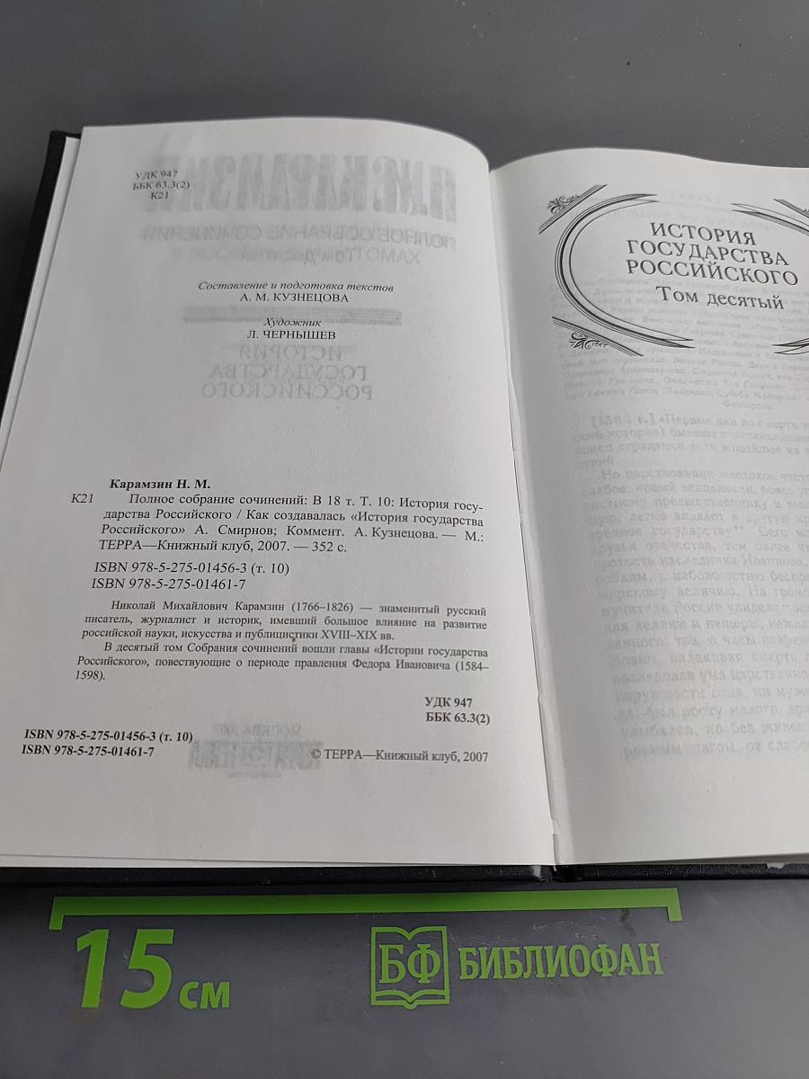 История государства Российского. Том десятый