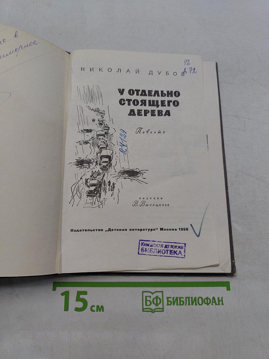 У отдельно стоящего дерева