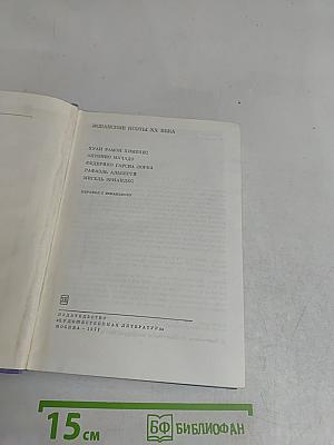 Испанские поэты XX века