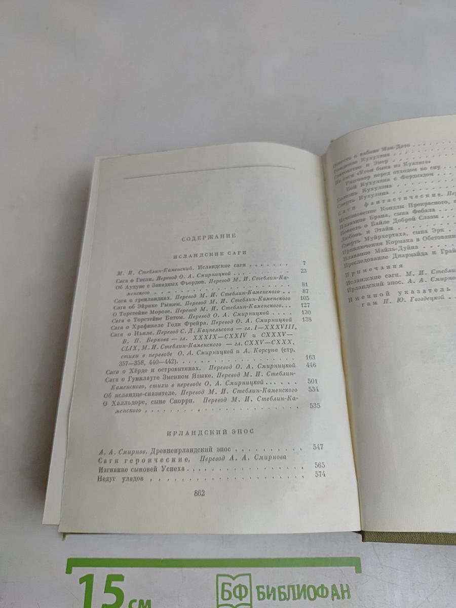 Исландские саги. Ирландский эпос
