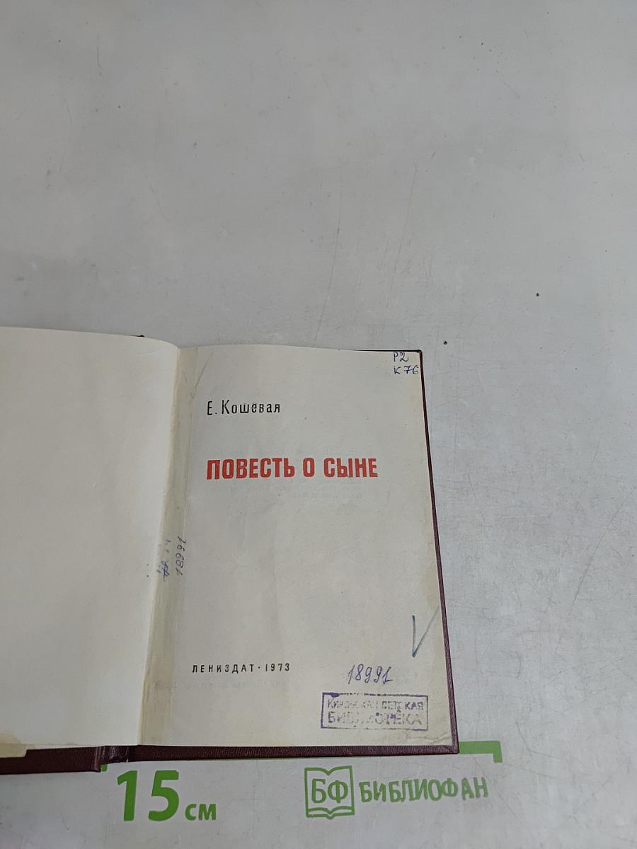 Повесть о сыне