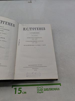 Сочинения. Том десятый. Повести и рассказы. Стихотворения в прозе. Произведения разных годов
