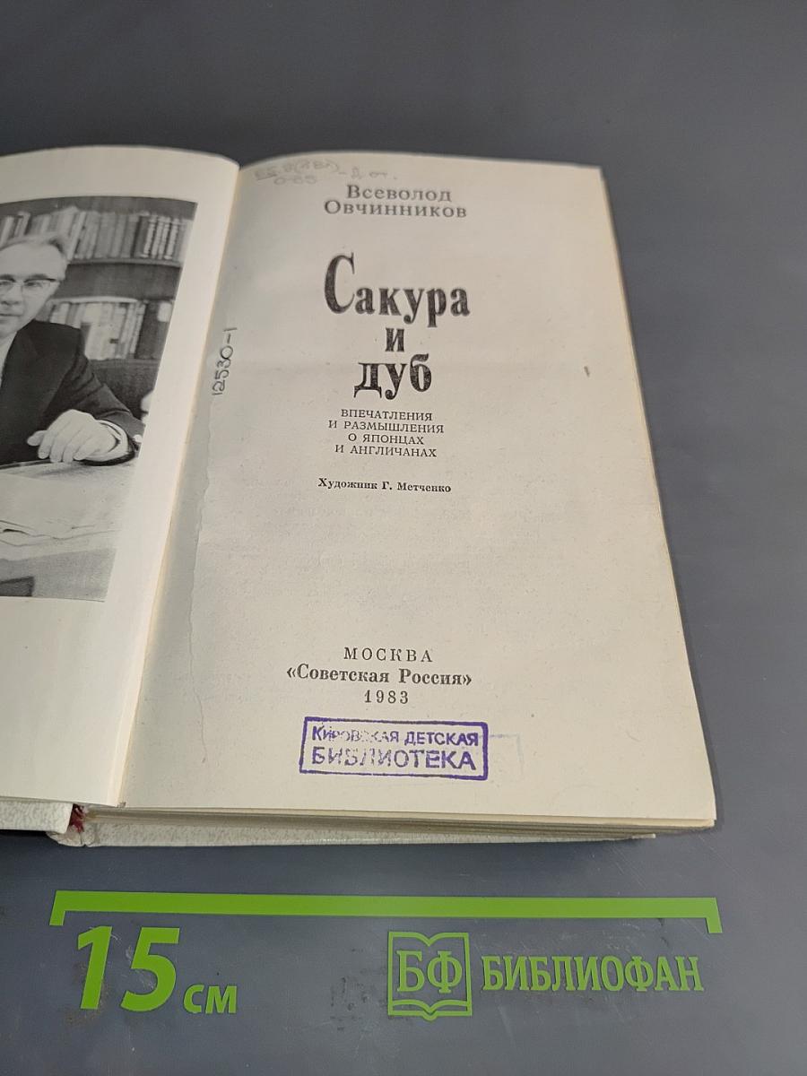 Сакура и дуб