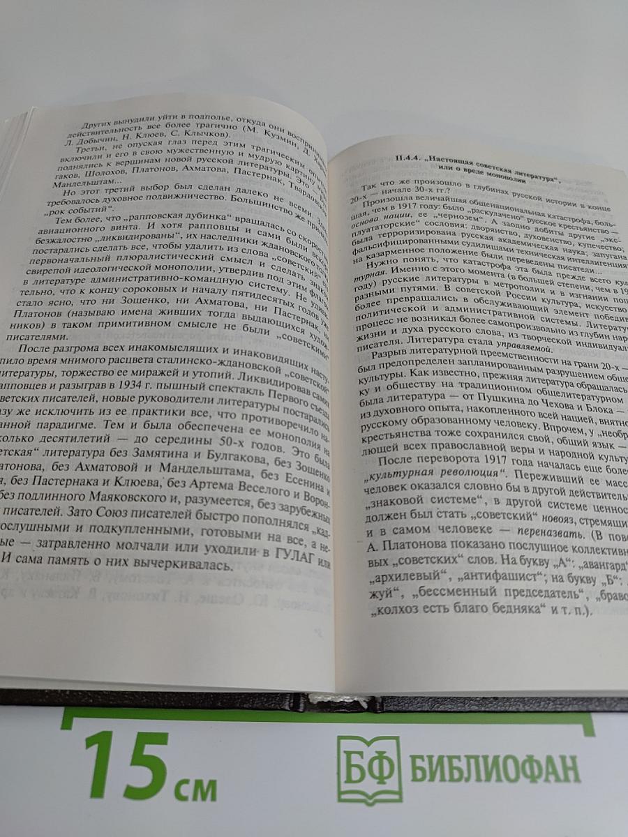 Сто лет русской литературы